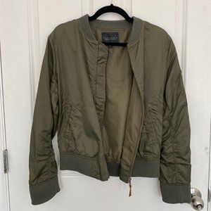 Army Green Sanctuary Bomber Jacket Small